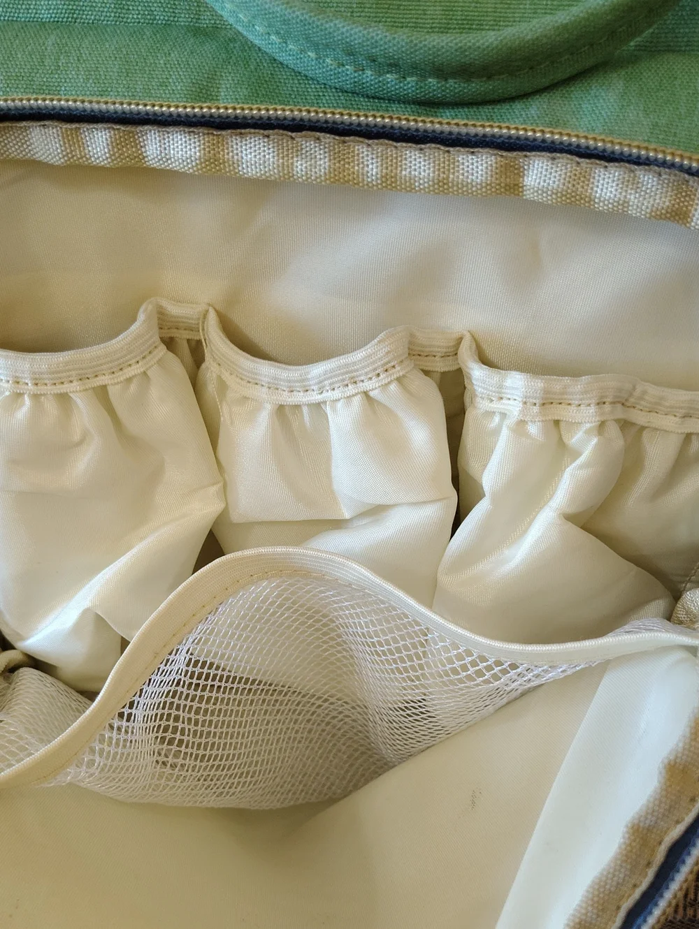 LEQUEEN Mint Green Diaper Bag Backpack
